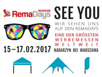 Wir laden Dich auf unseren Stand P7/F bei Rema Days 2017!