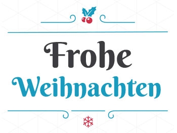 Frohe Weihnachten!