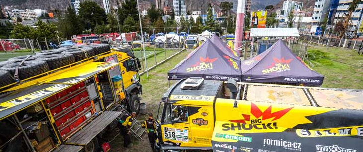 Zelte octa Pro auf Rallye Dakar 2017!